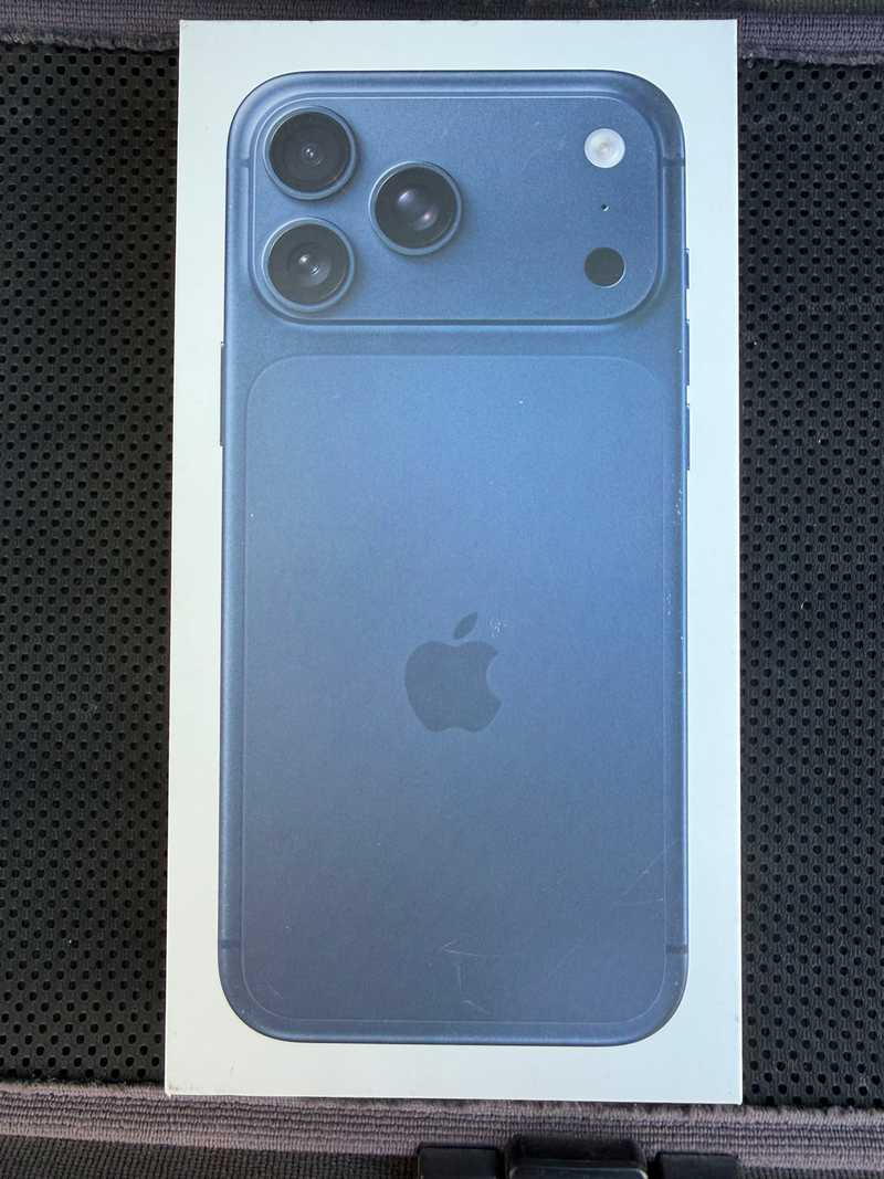 Iphone 17 pro max 2tb deep blue sealed with 2 years