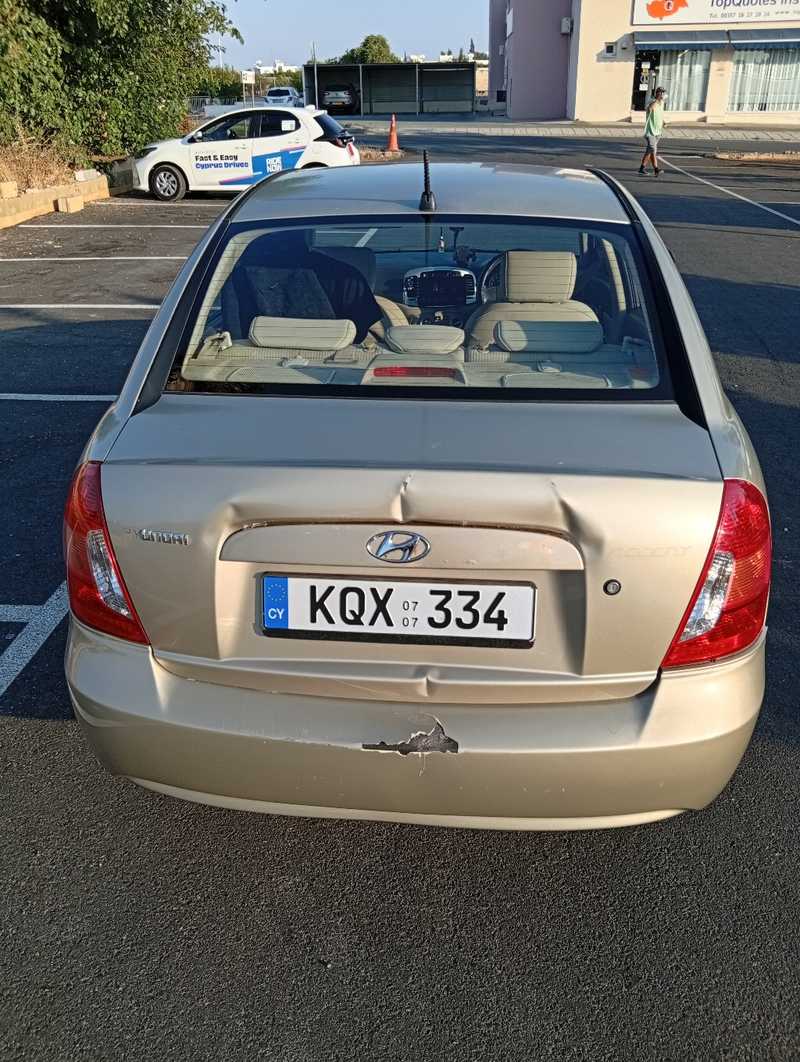 2007 Hyundai Accent 1,6L 2007 Cyprus