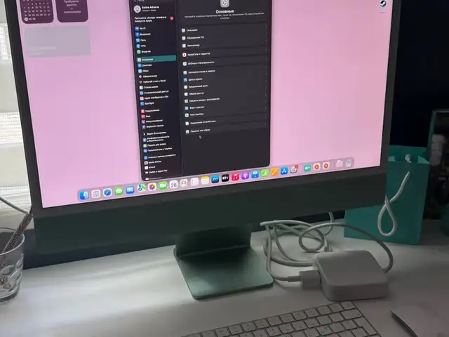 Apple imac green 24-inch, m1, 2021, Larnaca — Oroklini