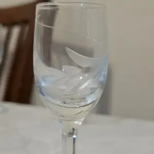 Vintage zwiesel glass crystal made in Germany, Famagusta — Paralimni