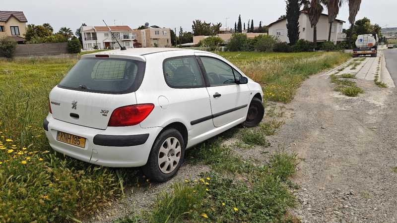 2006 Peugeot 307 1,6L 2006 Cyprus
