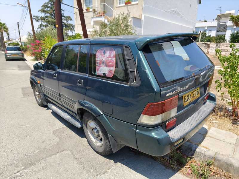 1998 SsangYong Musso 2,9L 1998 Cyprus