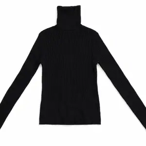 Zara black ribbed turtleneck top, size m, Paphos — Paphos - Agios Theodoros