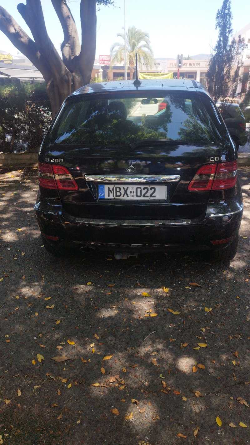 2010 Mercedes-Benz B-Class 2,0L 2010 Cyprus
