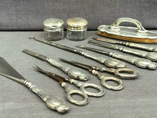 Vintage sterling silver 925 11-piece vanity set, Επαρχία Λεμεσού — Εκάλη