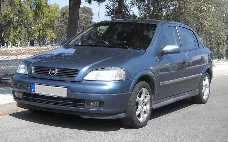 Opel, Vauxhall Astra 1,6L 2001