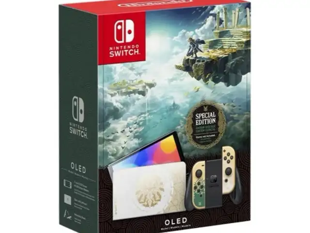 Nintendo switch oled console zelda tears of the kingdom limited edition gold eu, Limassol — Limassol Marina