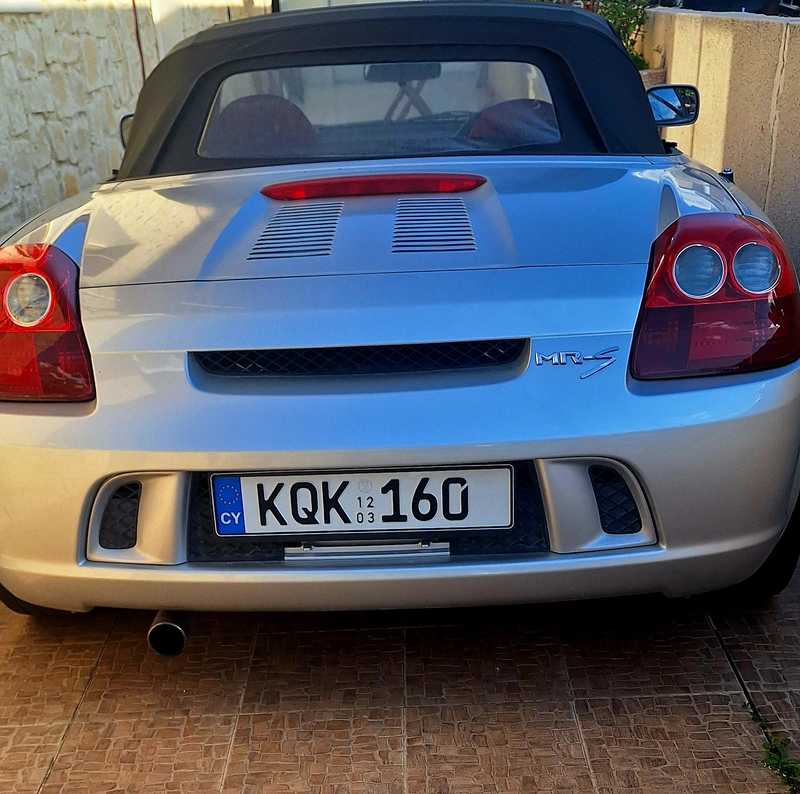 2004 Toyota MRS 1,8L 2004 Cyprus