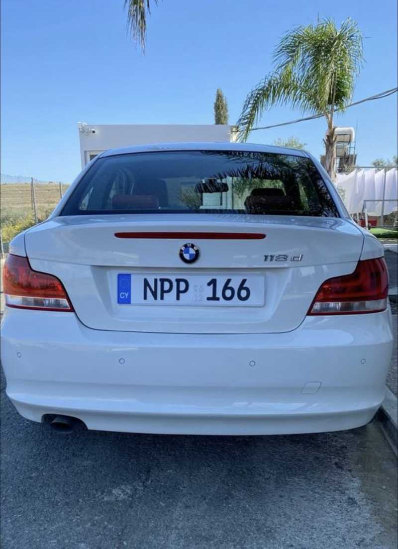 2012 BMW 1-Series 2,0L 2012 Cyprus