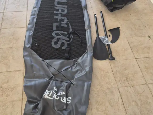 Surplus Neptune Wave Inflatable SUP Paddle Board Set Like New, Paphos — Anarita