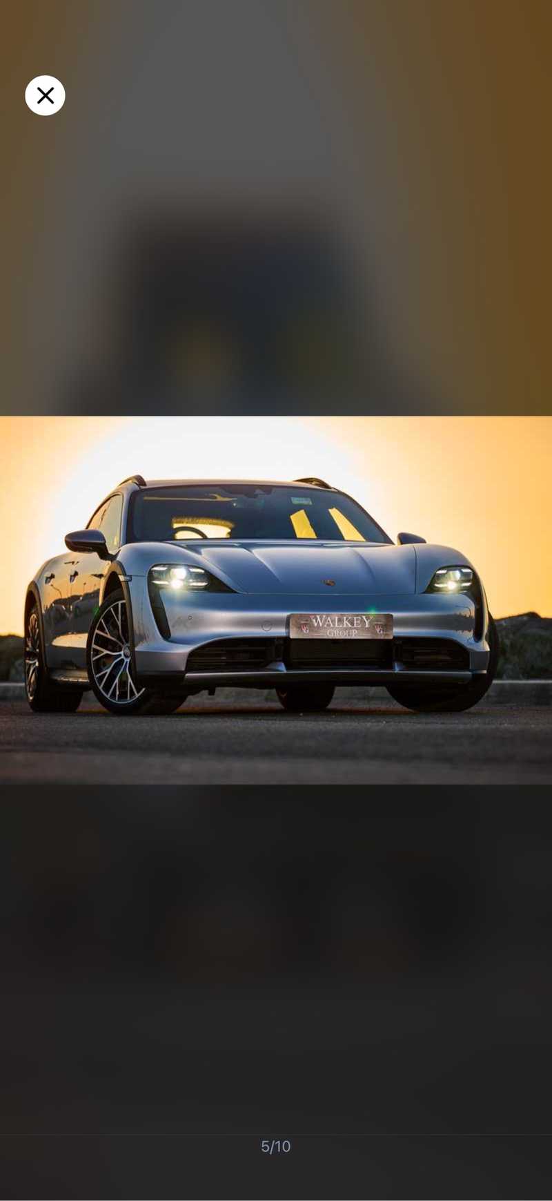 Porsche Taycan Electric 2022