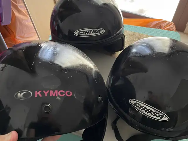 Black helmets, Larnaca — Larnaka - Finikoudes - 2