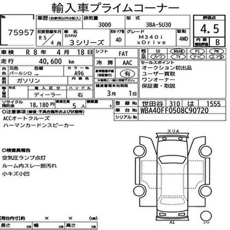 2023 BMW 3-Series 3,0L 2023 Cyprus