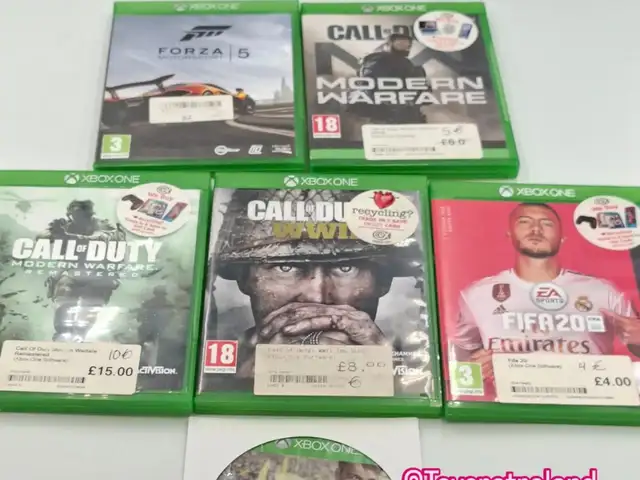 XBOX ONE GAMES A selection of Xbox One games, Limassol — Limassol - Petrou Kai Pavlou