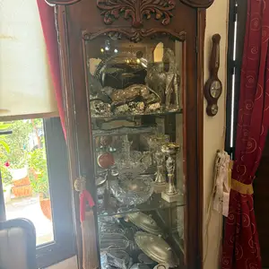 Mahogany display cabinet, Larnaca — Perivolia Larnakas