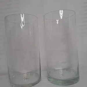 Set of 2 Large Clear Glass Cylinder Vases 30cm, Επαρχία Λάρνακας — Ορόκλινη Τουριστική Περιοχή