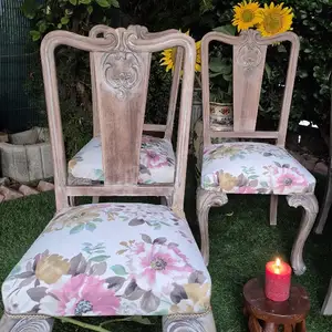 Γαλλικές μασιφ Καρέκλες ΤραπεζαρίαςSolid wood Vintage French Dining Chairs, Επαρχία Λάρνακας — Λάρνακα - Άγιοι Ανάργυροι II
