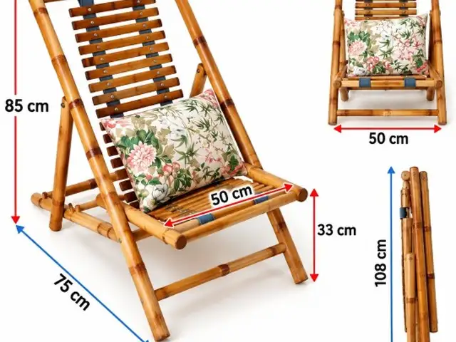 Bamboo chair, Limassol — Agios Tychon Tourist Area