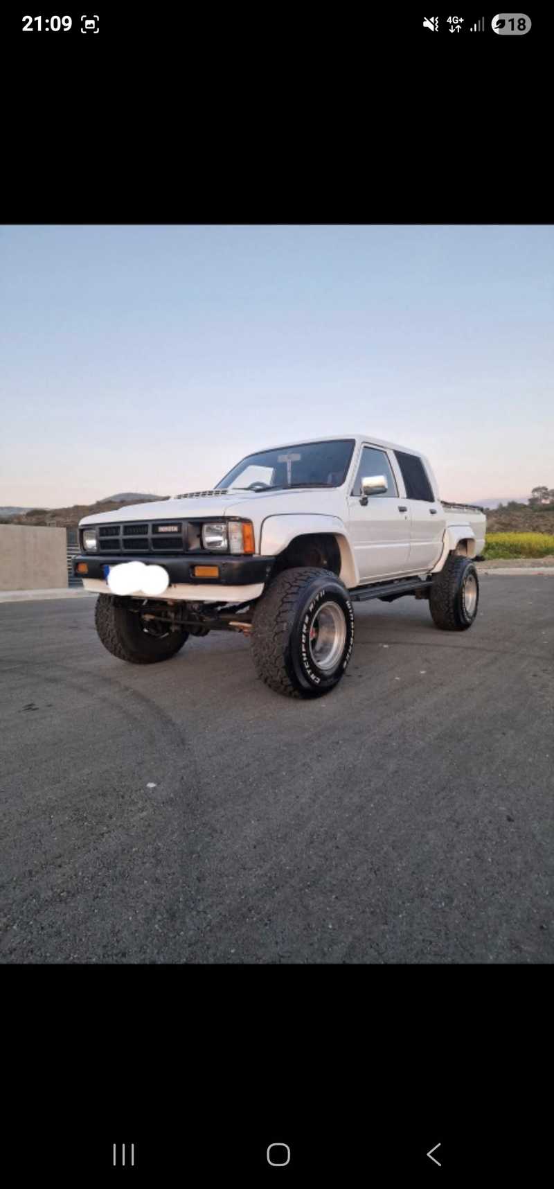1986 Toyota Hilux 2,5L 1986 Cyprus