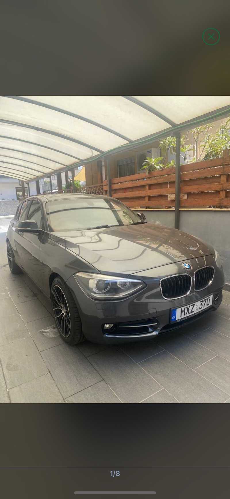 2013 BMW 1-Series 1,6L 2013 Cyprus
