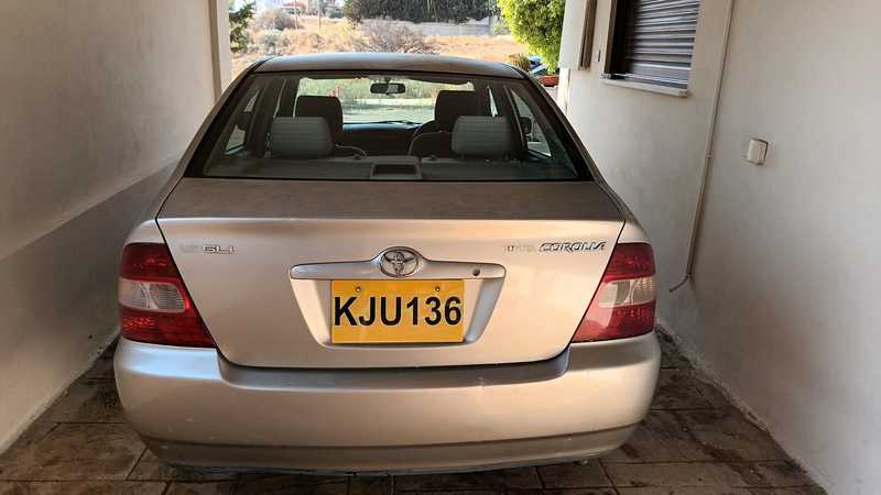2000 Toyota Corolla 1,6L 2000 Cyprus