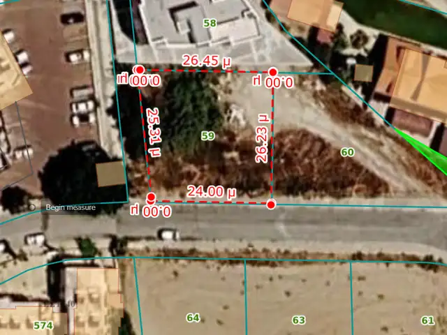Residential Plot 668 m², Larnaca — Oroklini