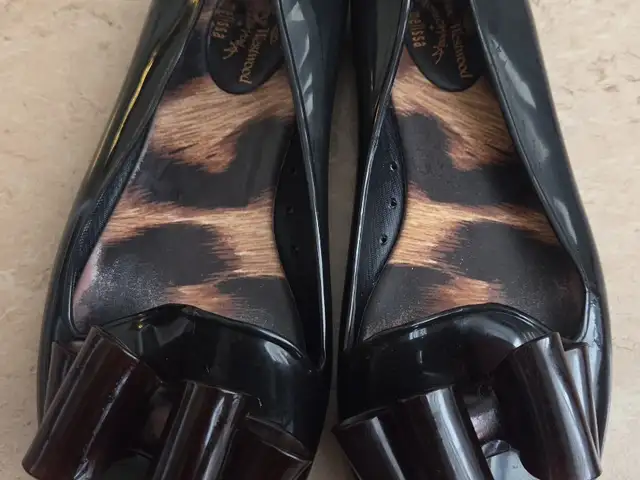 Vivienne Westwood Anglomania x Melissa Ultragirl Black Jelly Flats, Επαρχία Πάφου — Κονιά