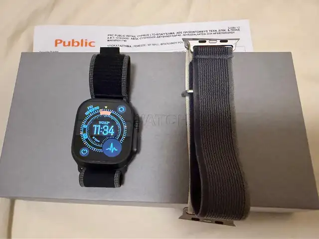 Apple watch ultra 3 midnight black 44mm, Limassol — Agios Tychon Tourist Area