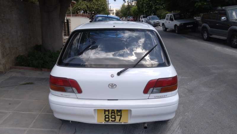1996 Toyota Starlet 1,3L 1996 Cyprus