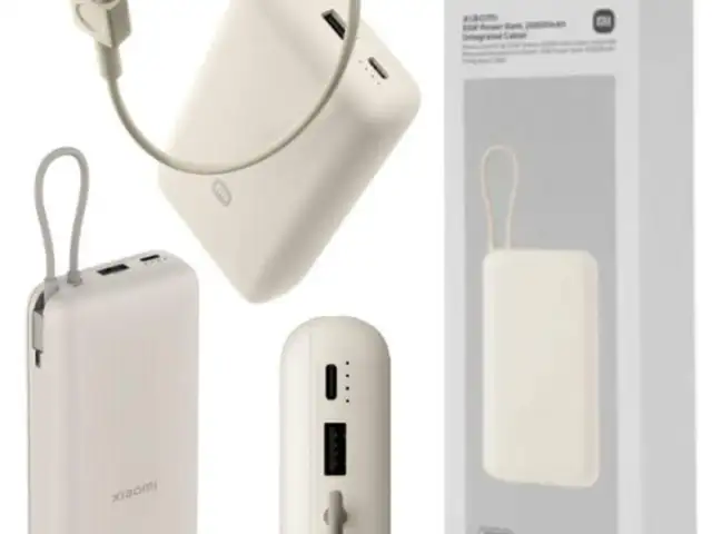 Power bank xiaomi bhr8851gl usb/ usb-c/ integrated usb-c cable 33w 20000mah..., Limassol — Agios Athanasios