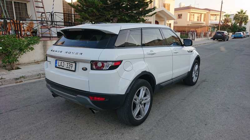 Land Rover Range Rover Evoque 2,0L 2012