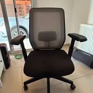 Ergonomic mesh office chair adjustable lumbar support & armrests, Limassol — Pyrgos Lemesou