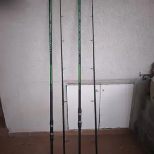 2 Καλάμια heavy casting και 1 μηχανισμός fin-nor 10500 ολα σε πολύ καλή κατάστασ, Paphos — Chlorakas