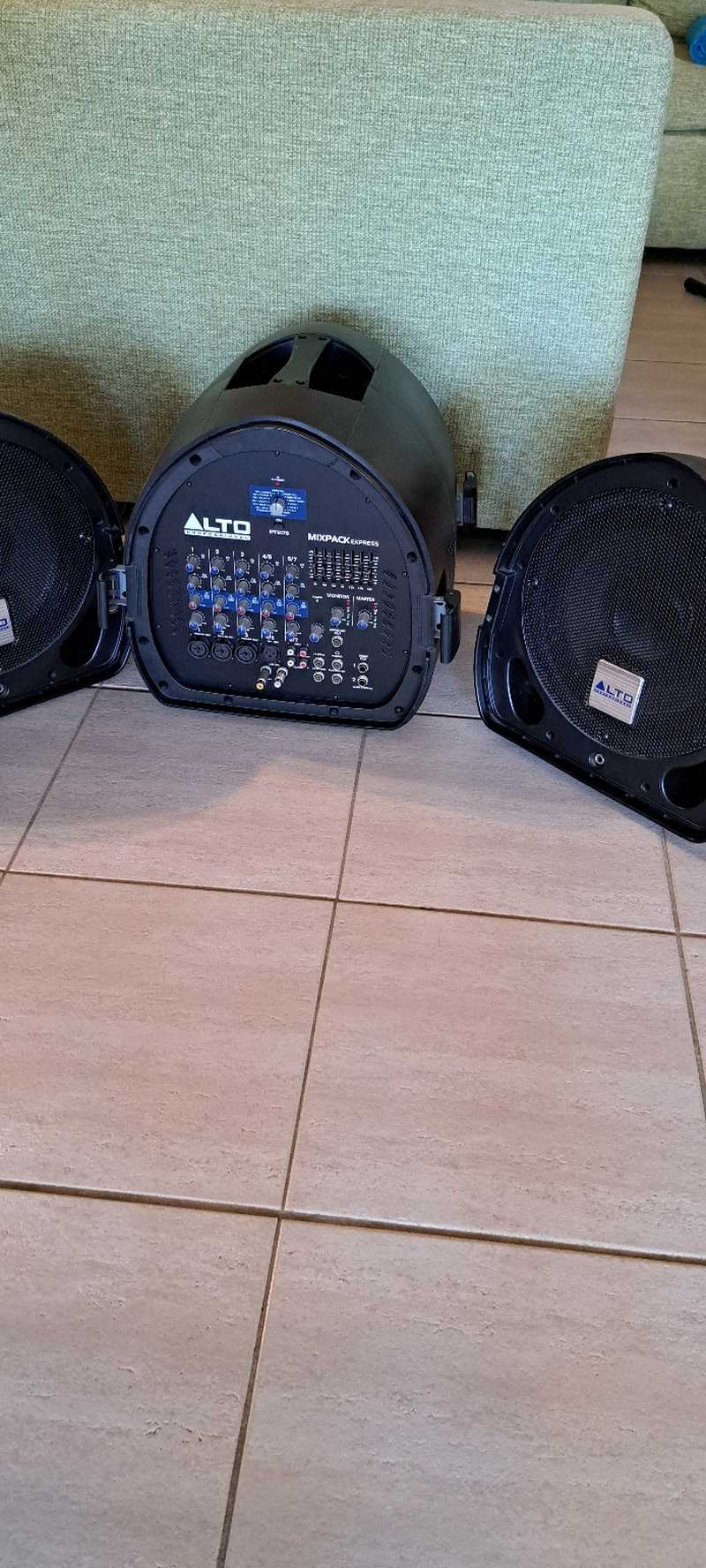 Portable Pa System Alto Mixpack Express Alto Mixpack Express Sound