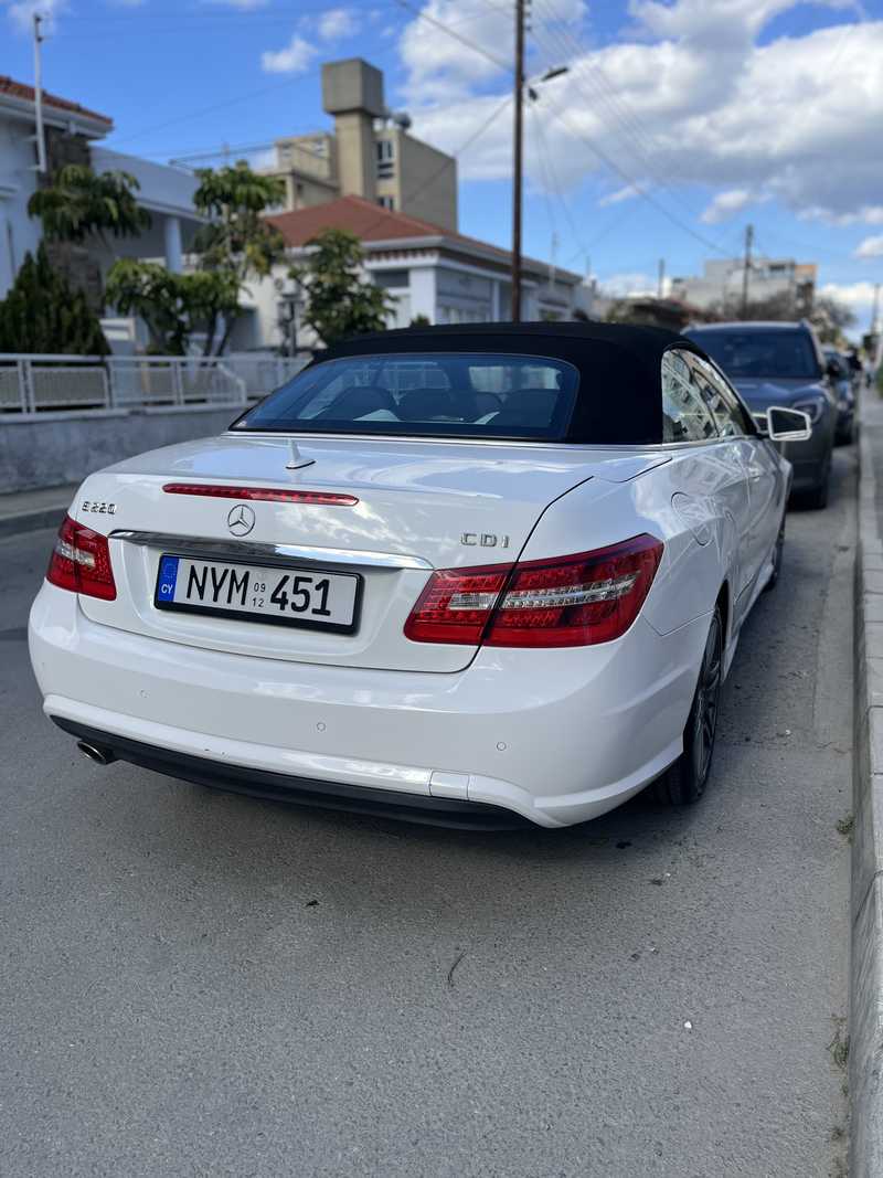 2012 Mercedes-Benz E-Class 2,1L 2012 Cyprus