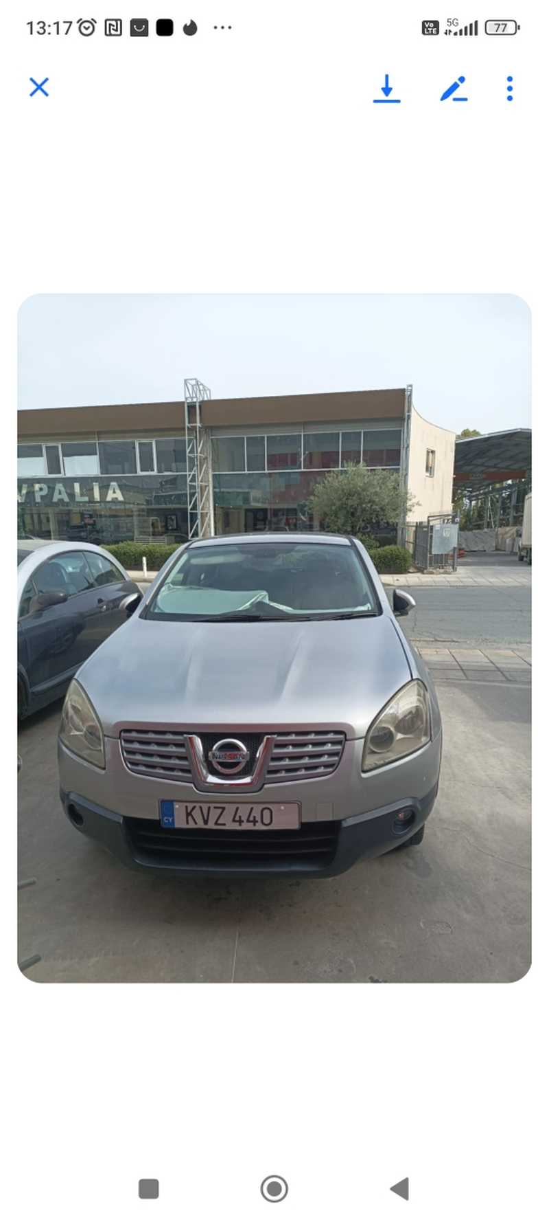 Nissan Qashqai 1,6L 2008