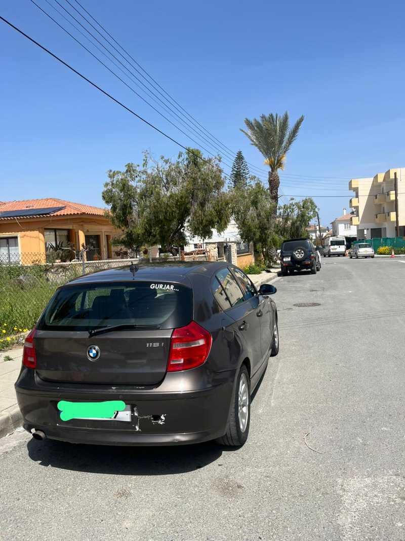 2008 BMW 1-Series 1,3L 2008 Cyprus