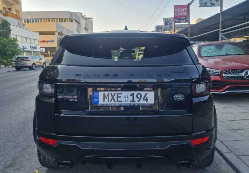 2017 Land Rover Range Rover Evoque 2,0L 2017 Cyprus
