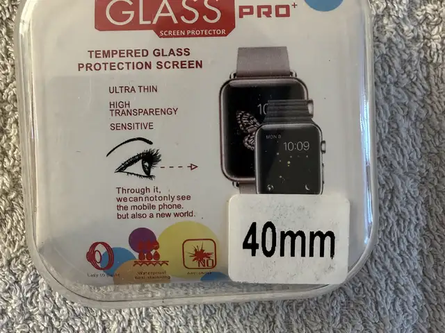 Smartwatch glass protector 40mm, Paphos — Geroskipou