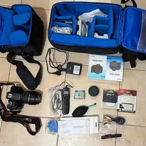 Canon eos 600d + tamron 18-200mm + 2 bags & lots of accessories, Nicosia — Lakatameia - Archangelos-Anthoupoli
