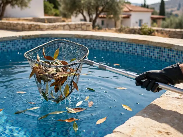 Weekly swimming pool cleaning and maintenance for villas and complexes, Paphos — Paphos - Kato Paphos