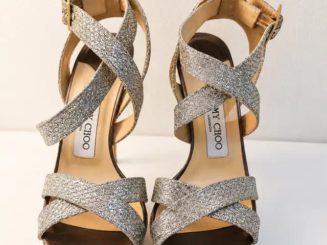 Authentic jimmy choo sandals 37.5 original box & dust bag, Nicosia — Strovolos - Archangelos