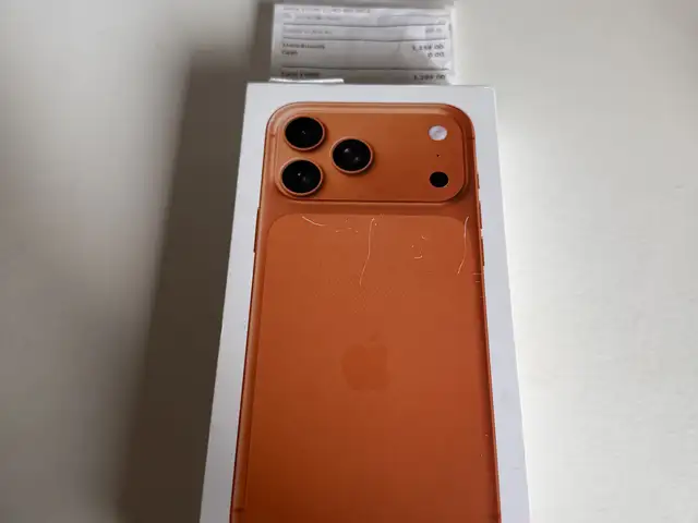Iphone 17promax is new with receipt, Nicosia — Strovolos - Agios Dimitrios