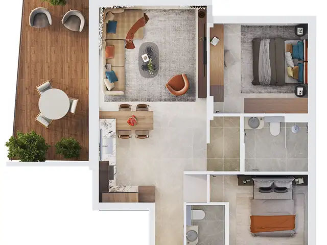 2-bedroom apartment for sale, Nicosia — Strovolos - Agios Vasileios - 17