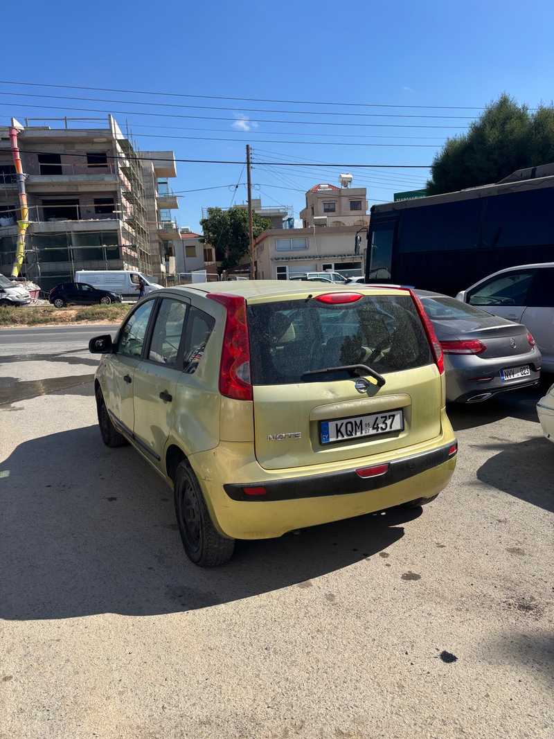 2008 Nissan Note 1,3L 2008 Cyprus