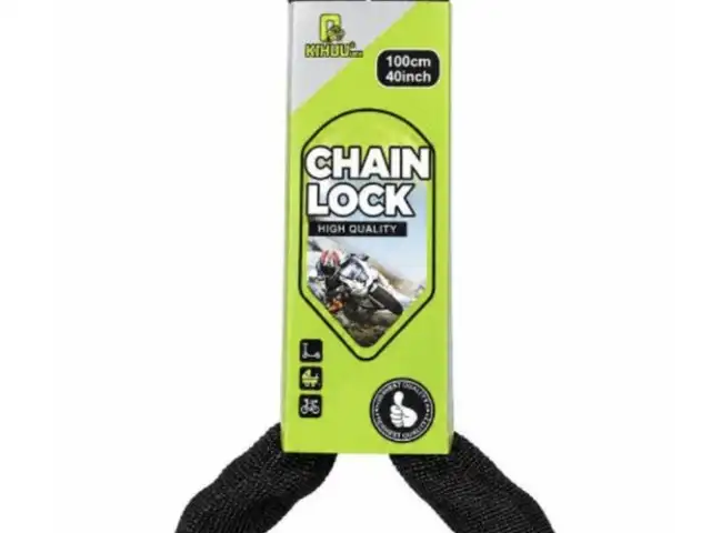 100cm Chain Lock with 5-Digit Combination for Bicycle, Motorcycle & Scooter, Nicosia — Ergates