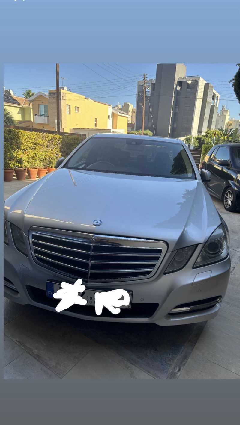 2010 Mercedes-Benz E-Class 2,2L 2010 Cyprus