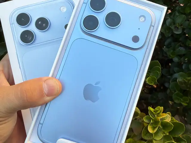 Iphone 18pro 256gb glacier new open box only 0 cycles 2years warranty, Larnaca — Aradippou - Apostolos Loukas
