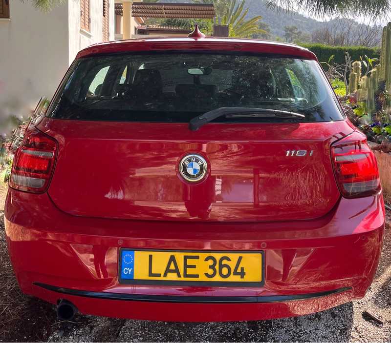 2011 BMW 1-Series 1,6L 2011 Cyprus