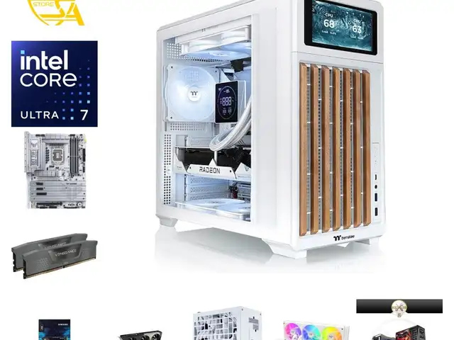 Custom gaming pc intel core ultra 7 265k rtx 5070 ti 32gb ddr5 2tb nvm, Επαρχία Λευκωσίας — Λακατάμεια - Αγία Παρασκευή